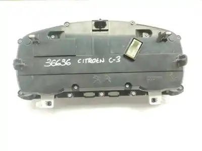 Peça sobressalente para automóvel em segunda mão quadrante por citroen c3 (08.2016->) 1.2 elle [1.2 ltr. - 81 kw 12v e-thp / puretech] referências oem iam 9855428680