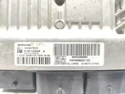 Second-hand car spare part ecu engine control for citroen ds4 style oem iam references 9800268980  