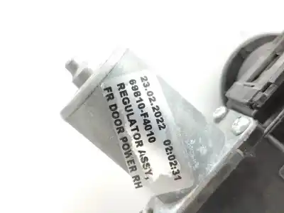 Автозапчастина б/у регулятор переднього правого скла для toyota c-hr (x10) hybrid active 122 cv / 90 kw посилання на oem iam 69810f4010  