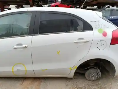 Second-hand car spare part rear left door for kia rio drive oem iam references 770031w210