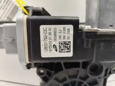 Second-hand car spare part driver left window regulator for renault captur limited oem iam references 807019225r  