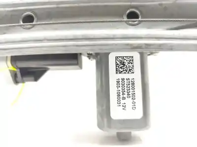 Second-hand car spare part driver left window regulator for renault captur limited oem iam references 807019225r  