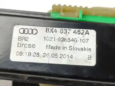 Автозапчастина б/у регулятор переднього правого скла для audi a1 sportback (8xa) attraction посилання на oem iam 8x4837462a  