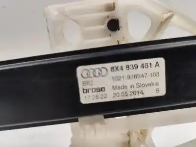 Автозапчасти б/у регулятор стекла заднего левого за audi a1 sportback (8xa) attraction ссылки oem iam 8x4839461a