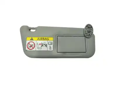 Peça sobressalente para automóvel em segunda mão para-sol direito por toyota yaris hybrid active referências oem iam 743100dc91b0