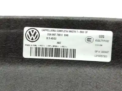 Автозапчастина б/у ЗАДНІЙ ЛОТОК для VOLKSWAGEN T-ROC Advance Посилання на OEM IAM 2GA867769C  
