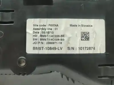 Peça sobressalente para automóvel em segunda mão quadrante por ford focus lim. (cb8) sport referências oem iam bm5t10849lv  