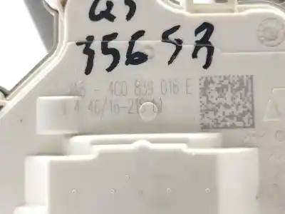 Автозапчастина б/у замок заднього правого дверя для audi q3 (8ub, 8ug) 2.0 tdi посилання на oem iam 4g0839016e   Автозапчастина б/у замок заднього правого дверя для audi q3 (8ub, 8ug) 2.0 tdi посилання на oem iam 4g0839016e