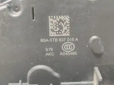 Pezzo di ricambio per auto di seconda mano  per SKODA FABIA COMBI  Riferimenti OEM IAM 5TB837016A  