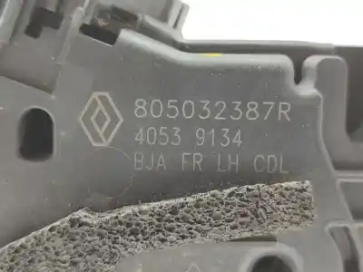 Second-hand car spare part left front door lock for renault clio v experience oem iam references 805032387r  