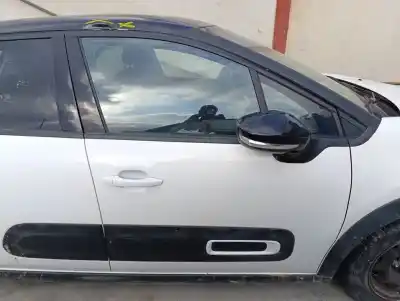 Second-hand car spare part Front Right Door for CITROEN C3 Live OEM IAM references 9812674180  
