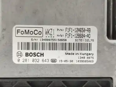 Автозапчастина б/у ебу контролер двигуна для ford focus iii 1.5 tdci посилання на oem iam 0281032643  
