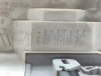 Second-hand car spare part left front door lock for audi a1 (8x) attraction oem iam references 8j1837015c  