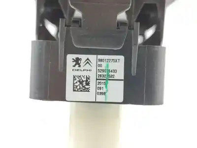 Second-hand car spare part left front power window switch for citroen c3 tonic oem iam references 98012275xt  