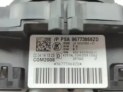 Second-hand car spare part multifunction switch for citroen c3 attraction oem iam references 96773868zd  