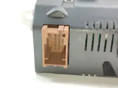 Second-hand car spare part multifunction display for citroen c3 tonic oem iam references 98107406xt  