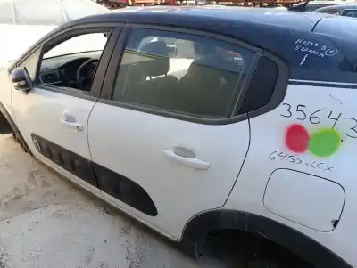 Автозапчасти б/у ЗАДНЯЯ ЛЕВАЯ ДВЕРЬ за CITROEN C3  ссылки OEM IAM 9812716780  