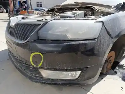 Second-hand car spare part front bumper for skoda rapid active oem iam references 5ja807221b  