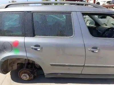 Peça sobressalente para automóvel em segunda mão porta do automóvel traseira direita por skoda yeti (5l) 1.2 tsi referências oem iam 5l0833056