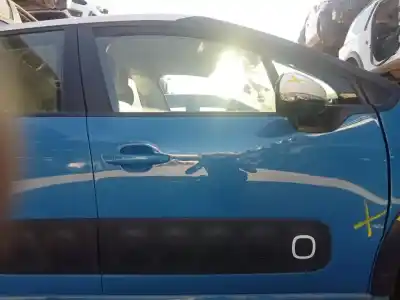 Peça sobressalente para automóvel em segunda mão porta dianteira direita por citroen c3 feel referências oem iam 9812674180