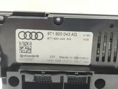 Автозапчасти б/у климат-контроль за audi a4 b8 (8k2) 2.0 tdi ссылки oem iam 8t1820043ag   Автозапчасти б/у климат-контроль за audi a4 b8 (8k2) 2.0 tdi ссылки oem iam 8t1820043ag