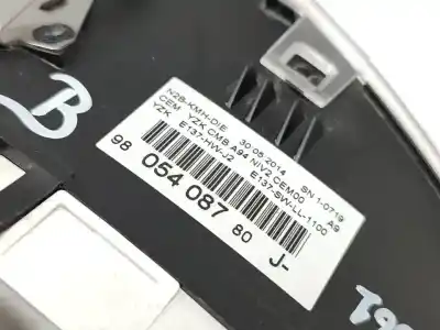 Peça sobressalente para automóvel em segunda mão quadrante por peugeot 2008 (--.2013->) active referências oem iam 9805408780  