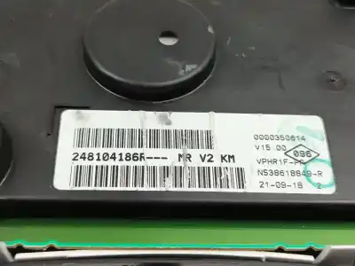 Peça sobressalente para automóvel em segunda mão quadrante por dacia lodgy stepway referências oem iam 248104186r  