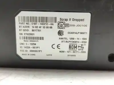 Pezzo di ricambio per auto di seconda mano modulo elettronico per ford focus iii 1.5 tdci riferimenti oem iam e1bt14d212ha  