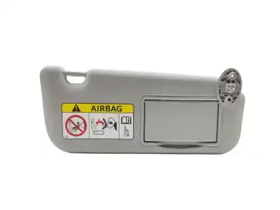 Second-hand car spare part right sunshade for toyota auris active oem iam references 7431002k80b0