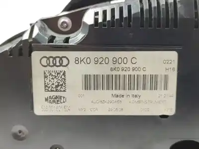 Автозапчасти б/у приборная доска за audi a4 b8 (8k2) 2.0 tdi ссылки oem iam 8k0920900c   Автозапчасти б/у приборная доска за audi a4 b8 (8k2) 2.0 tdi ссылки oem iam 8k0920900c