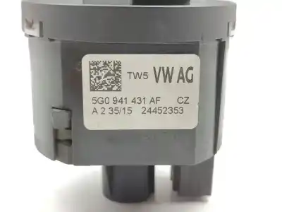 Second-hand car spare part HEADLIGHTS SWITCH for SEAT LEON (5F1) I-Tech Ecomotive OEM IAM references 5G0941431AF  