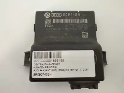 Pezzo di ricambio per auto di seconda mano Centralina Gateway per AUDI A4 AVANT (8K5) (2008) 2.0 16V TDI Riferimenti OEM IAM 8R0907468N  