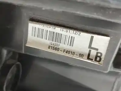 Автозапчастина б/у лівий ход ліхар для toyota c-hr (x10) hybrid active 122 cv / 90 kw посилання на oem iam 81560f4010  