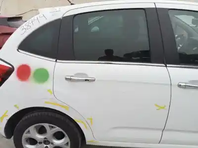 Peça sobressalente para automóvel em segunda mão porta do automóvel traseira direita por citroen c3 feel referências oem iam 9004cj