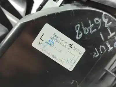 Second-hand car spare part left tailgate light for renault captur life oem iam references 265557849r  