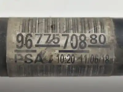 Pezzo di ricambio per auto di seconda mano trasmissione anteriore destra per citroen c4 picasso live riferimenti oem iam 9677570880  