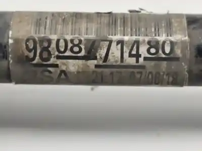 Pezzo di ricambio per auto di seconda mano trasmissione anteriore sinistra per citroen c4 picasso live riferimenti oem iam 9808771480  