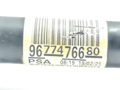 Second-hand car spare part front right transmission for citroen c3 feel oem iam references 9677476680  