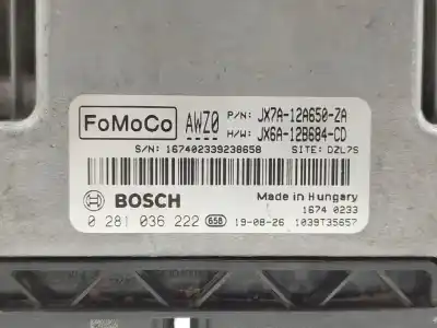 Tweedehands auto-onderdeel ecu motorcontroller voor ford focus st-line oem iam-referenties 0281036222  