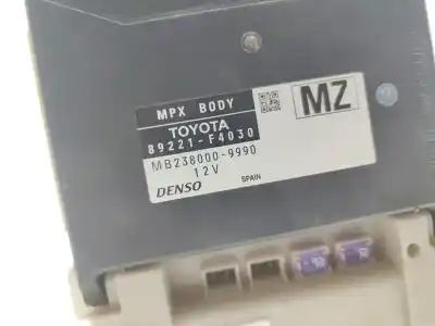 Автозапчастина б/у електронний модуль для toyota c-hr (x10) hybrid active 122 cv / 90 kw посилання на oem iam 89221f4030