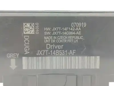 Second-hand car spare part electronic module for ford focus st-line oem iam references jx7t14b531af  