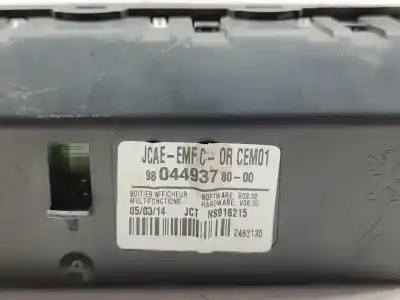 Автозапчасти б/у многофункциональный дисплей за citroen c-elysée seduction ссылки oem iam 9804493780  