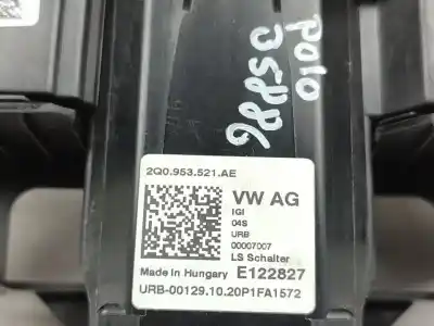 Second-hand car spare part multifunction switch for volkswagen polo advance oem iam references 2q0953521ae  