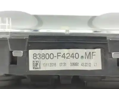 Автозапчастина б/у панель інструментів для toyota c-hr (x10) hybrid active 122 cv / 90 kw посилання на oem iam 83800f4240