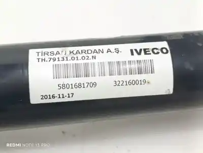 Pezzo di ricambio per auto di seconda mano trasmissione centrale per iveco daily furgón fg 33 s ... v batalla 3000 riferimenti oem iam 5801681709  