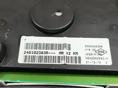 Peça sobressalente para automóvel em segunda mão quadrante por dacia sandero basis referências oem iam 348102383r  