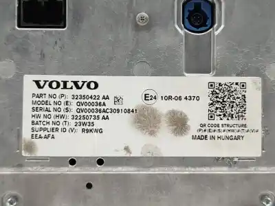 Second-hand car spare part multifunction display for volvo xc 40 core 2wd oem iam references 32350422aa  