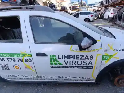 Автозапчасти б/у ДВЕРЬ ПЕРЕДНЯЯ ПРАВАЯ за DACIA SANDERO  ссылки OEM IAM 801008681R  