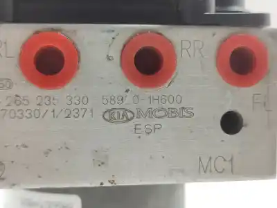 Peça sobressalente para automóvel em segunda mão abs por kia cee'd fastback (ed) 1.6 crdi 115 referências oem iam 589201h600  