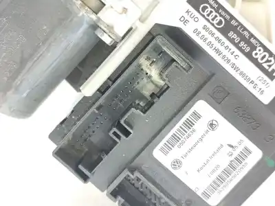 Peça sobressalente para automóvel em segunda mão elevador de vidros dianteiro direito por audi a3 (8p) 2.0 tdi ambiente referências oem iam 8p3837462c  